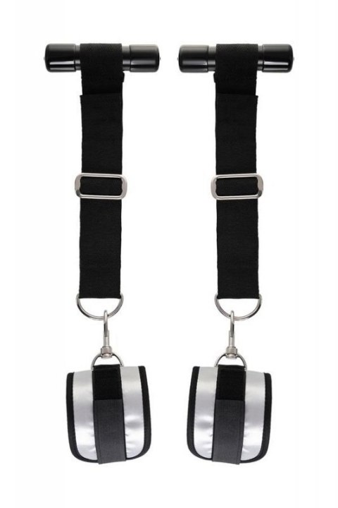 Anonymo hand clamps, polyester, silver, 23 cm Anonymo hand clamps, polyester, silver, 23 cm