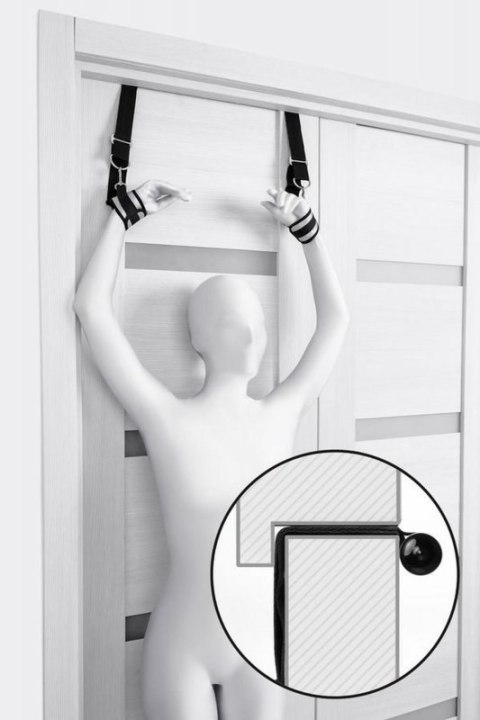 Anonymo hand clamps, polyester, silver, 23 cm Anonymo hand clamps, polyester, silver, 23 cm