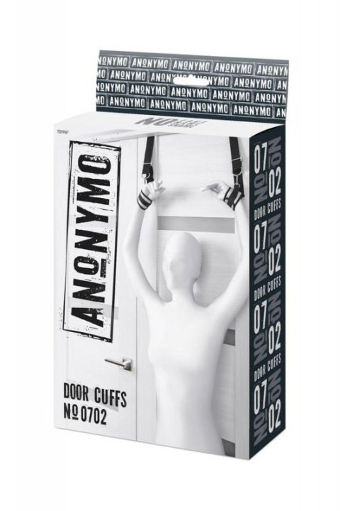Anonymo hand clamps, polyester, silver, 23 cm Anonymo hand clamps, polyester, silver, 23 cm