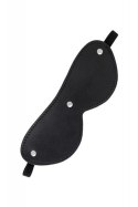 Anonymo mask, PU leather, black, 24 cm