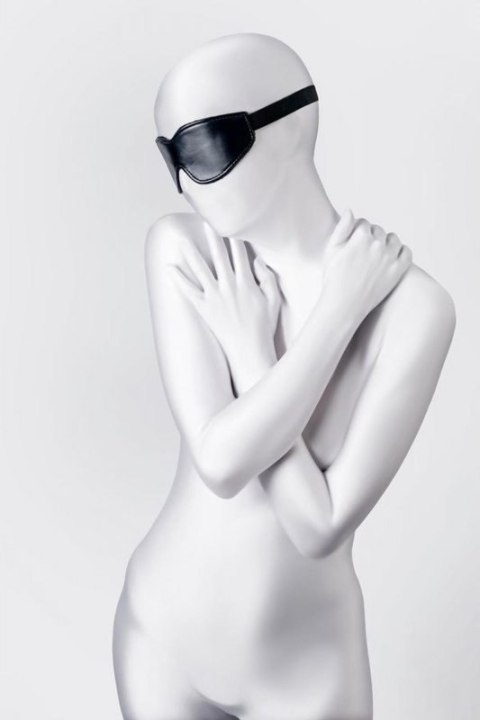 Anonymo mask, PU leather, black, 26.5 cm Anonymo mask, PU leather, black, 26.5 cm