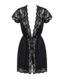 Bielizna-810-PEI-1 szlafrok czarny XXL