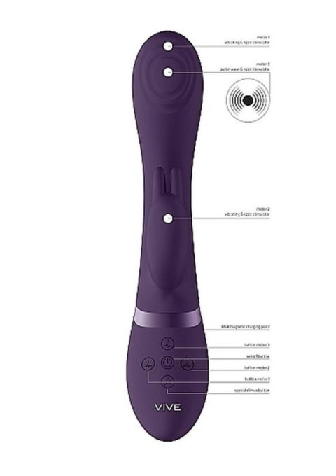 Cato - Pulse G-spot Rabbit - Purple Cato - Pulse G-spot Rabbit - Purple