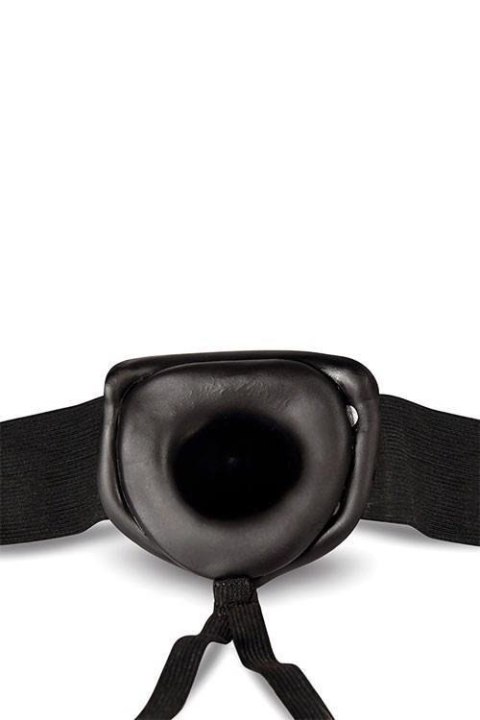 DR. SKIN 6INCH HOLLOW STRAP ON BLACK DR. SKIN 6INCH HOLLOW STRAP ON BLACK