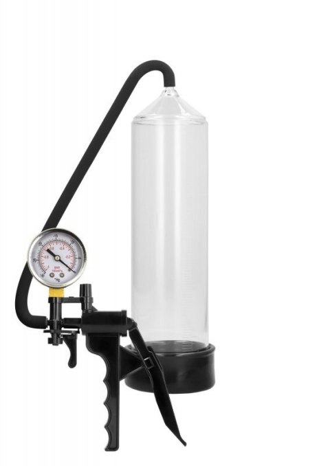 Elite Beginner Pump With PSI Gauge - Transparent Elite Beginner Pump With PSI Gauge - Transparent