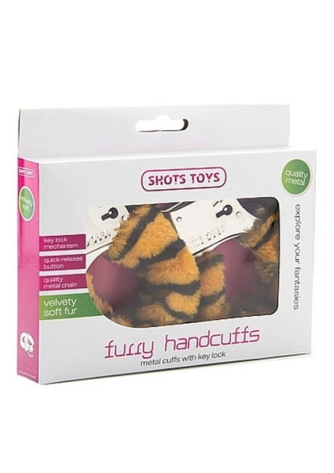 Furry Handcuffs - Tiger Furry Handcuffs - Tiger