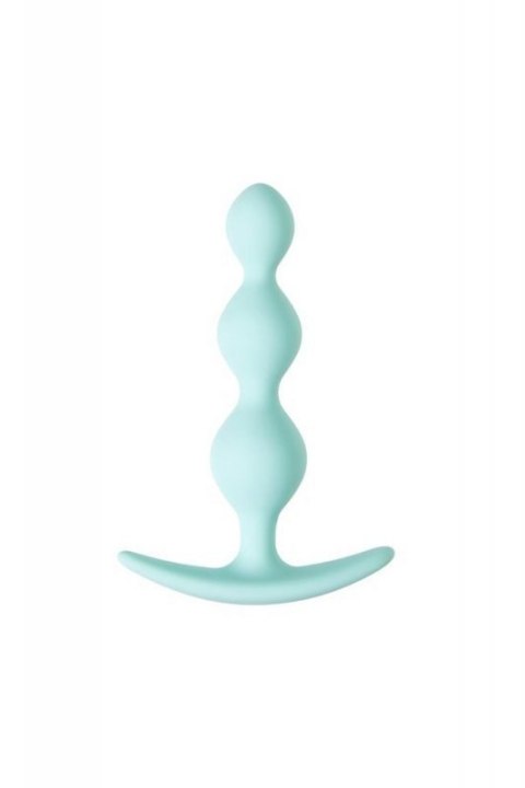 ToDo by Toyfa Anal plug Triple, silicone, mint, 10.5 cm, O 2.4 cm ToDo by Toyfa Anal plug Triple, silicone, mint, 10.5 cm, O 2.4 cm