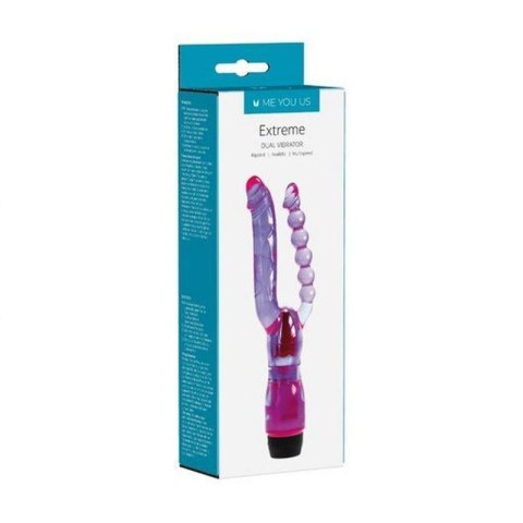 Wibrator- Me You Us Extreme Dual Vibrator Purple Wibrator- Me You Us Extreme Dual Vibrator Purple