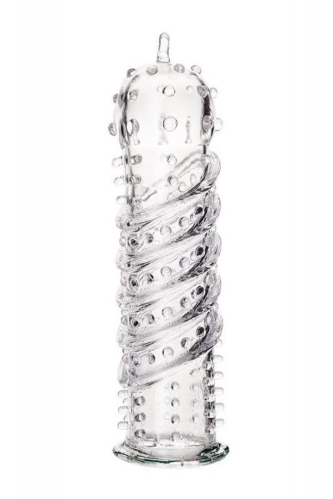 A-TOYS, Penis Sleeve, TPR, Transparent, 15.5 cm A-TOYS, Penis Sleeve, TPR, Transparent, 15.5 cm