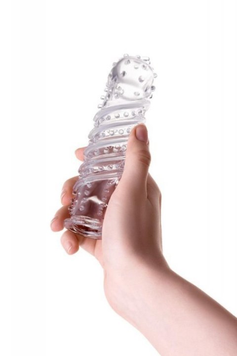 A-TOYS, Penis Sleeve, TPR, Transparent, 15.5 cm A-TOYS, Penis Sleeve, TPR, Transparent, 15.5 cm