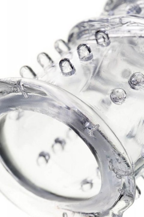 A-TOYS, Penis Sleeve, TPR, Transparent, 15.5 cm A-TOYS, Penis Sleeve, TPR, Transparent, 15.5 cm