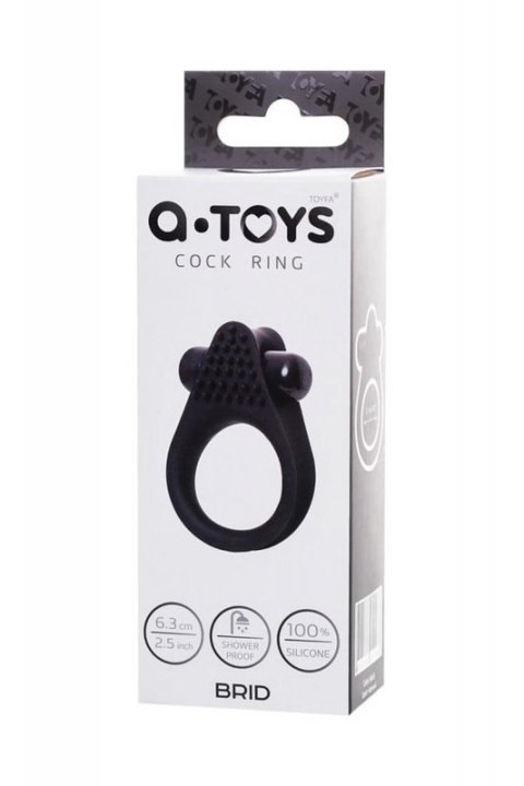A-Toys BRID cock ring, black A-Toys BRID cock ring, black