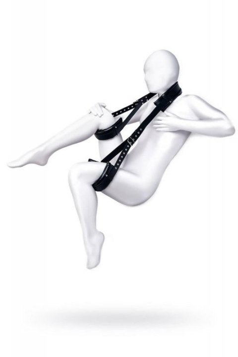 Anonymo fixing sling, PU leather, black, 145 cm Anonymo fixing sling, PU leather, black, 145 cm