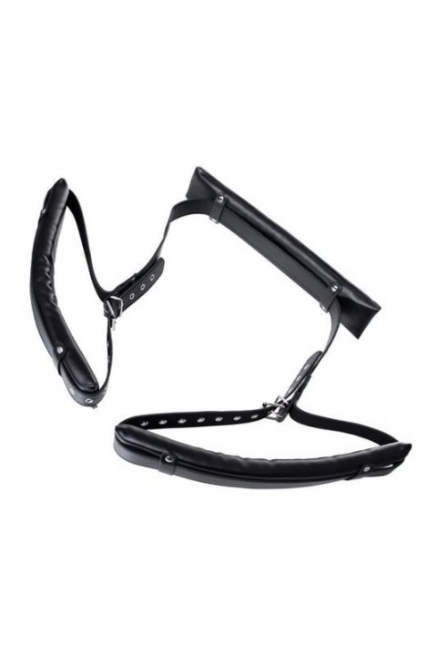 Anonymo fixing sling, PU leather, black, 145 cm Anonymo fixing sling, PU leather, black, 145 cm