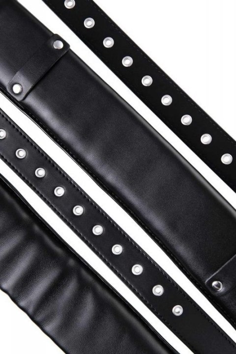 Anonymo fixing sling, PU leather, black, 145 cm Anonymo fixing sling, PU leather, black, 145 cm