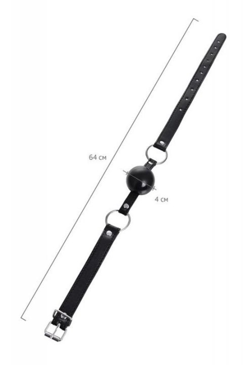 Anonymo gag, TPR, black, 64 cm Anonymo gag, TPR, black, 64 cm