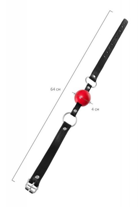 Anonymo gag, TPR, red, 64 cm Anonymo gag, TPR, red, 64 cm