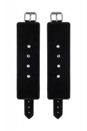 Anonymo handcuffs, PU leather, black