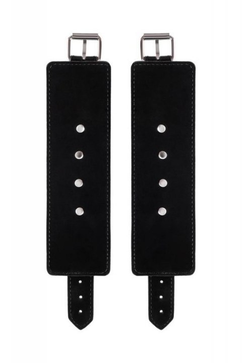 Anonymo handcuffs, PU leather, black Anonymo handcuffs, PU leather, black