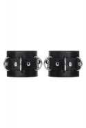 Anonymo handcuffs, PU leather, black