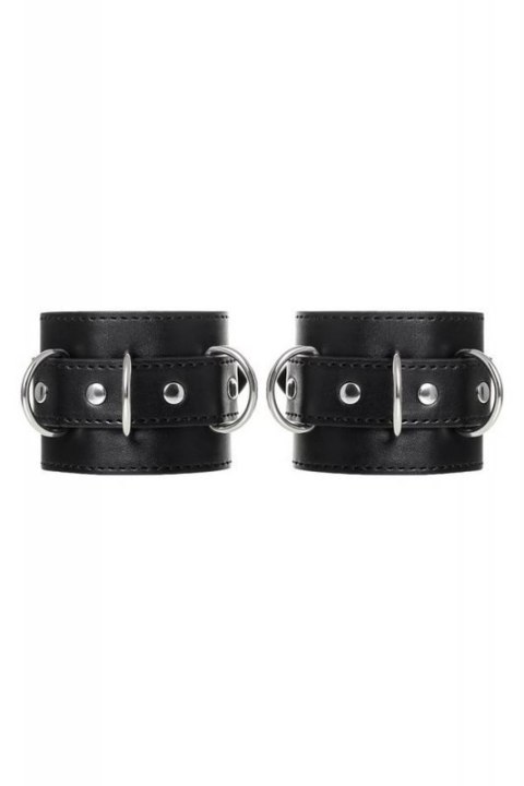Anonymo handcuffs, PU leather, black Anonymo handcuffs, PU leather, black
