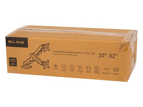 76-880# Uchwyt tv lcd hq 17"-32" do biurka z przegubem podwójny 76-880# Uchwyt tv lcd hq 17"-32" do biurka z przegubem podwójny