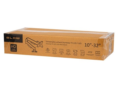 76-881# Uchwyt tv lcd hq 17"-32" do biurka z przegubem 76-881# Uchwyt tv lcd hq 17"-32" do biurka z przegubem