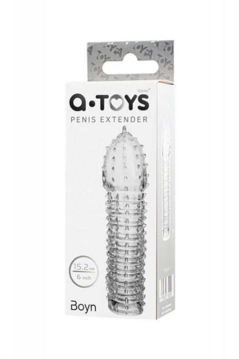 A-TOYS Penis Extender 15.2 cm Sleeve Transparent A-TOYS Penis Extender 15.2 cm Sleeve Transparent