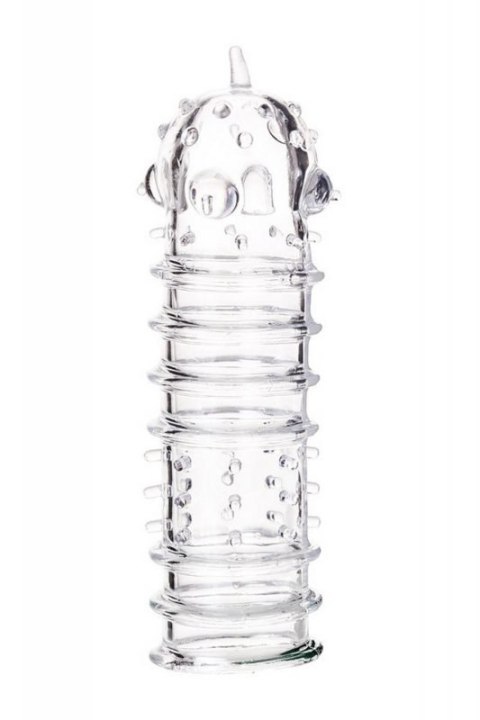 A-TOYS, Penis Sleeve, TPR, Transparent, 15.3 cm A-TOYS, Penis Sleeve, TPR, Transparent, 15.3 cm
