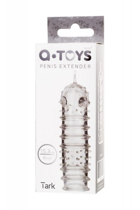 A-TOYS, Penis Sleeve, TPR, Transparent, 15.3 cm A-TOYS, Penis Sleeve, TPR, Transparent, 15.3 cm