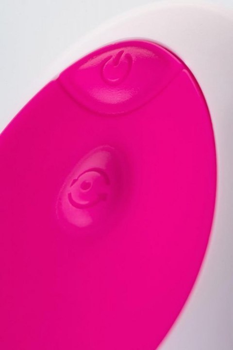 A-TOYS, Vibrating egg with remote control, silicone, pink and white, 12 cm A-TOYS, Vibrating egg with remote control, silicone, pink and white, 12 cm