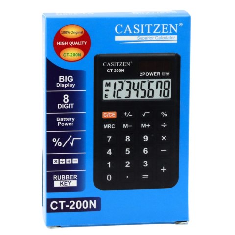 Mały Kalkulator Kieszonkowy Z Etui Wyświetlacz 8- Cyfrowy Mały Kalkulator Kieszonkowy Z Etui Wyświetlacz 8- Cyfrowy