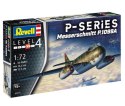 Model plastikowy samolot messerschmitt p.1099a-p-ser 1/72