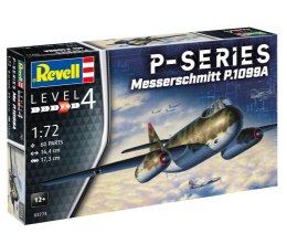 Model plastikowy samolot messerschmitt p.1099a-p-ser 1/72