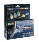 Model plastikowy set grumman f-14a tomcat 1/144