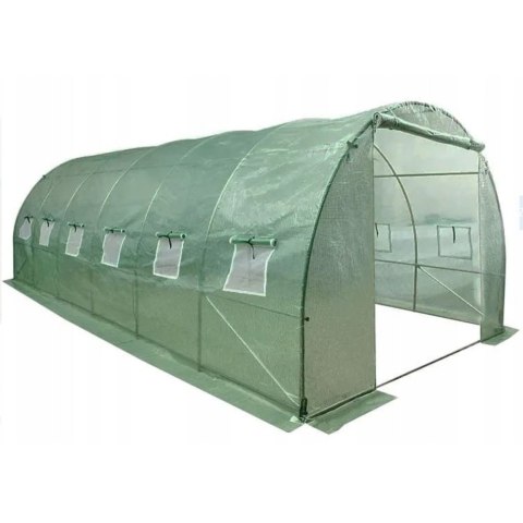 Tunel Foliowy Ogrodowy Szklarnia 6x3x2m Folia 18m? UV-4 Premium Tunel Foliowy Ogrodowy Szklarnia 6x3x2m Folia 18m? UV-4 Premium