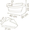 Wanienka z hydromasażem i światłem baby nurse