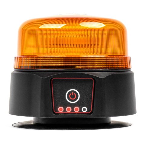 Bezprzewodowa lampa ostrzegawcza kogut led r65 r10 12v 24v amio-03931 Bezprzewodowa lampa ostrzegawcza kogut led r65 r10 12v 24v amio-03931
