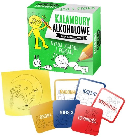 Gra Karciana Dla Dorosłych - KALAMBURY ALKOHOLOWE Gra Karciana Dla Dorosłych - KALAMBURY ALKOHOLOWE