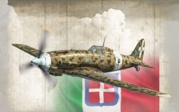 Model plastikowy mc.202 folgore aces 1/72