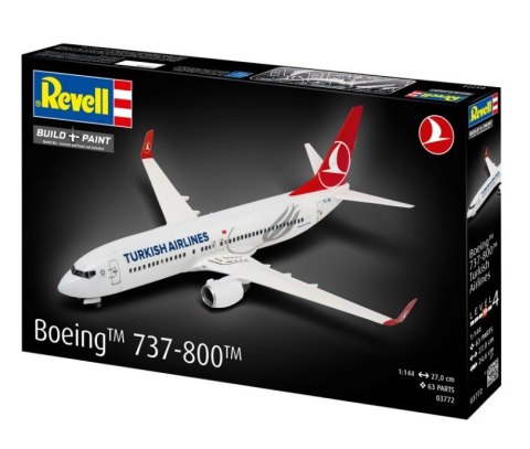Model plastikowy samolot boeing 737-800 turkish air 1/144 Model plastikowy samolot boeing 737-800 turkish air 1/144