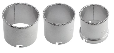 Otwornice wolframowe 32-83 mm, zestaw 8 szt. Otwornice wolframowe 32-83 mm, zestaw 8 szt.