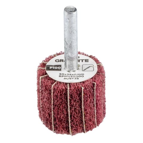 Ściernica listkowa trzpieniowa 30 x 25 x 6 mm, P100 Ściernica listkowa trzpieniowa 30 x 25 x 6 mm, P100