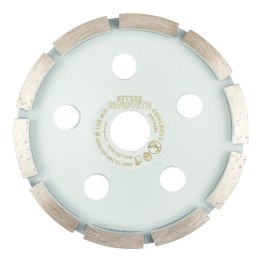Tarcza diamentowa szlifierska, 1 segment, 125 x 22.2 mm, na sucho