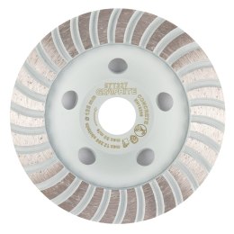 Tarcza diamentowa szlifierska, turbo, 125 x 22.2 mm, na sucho