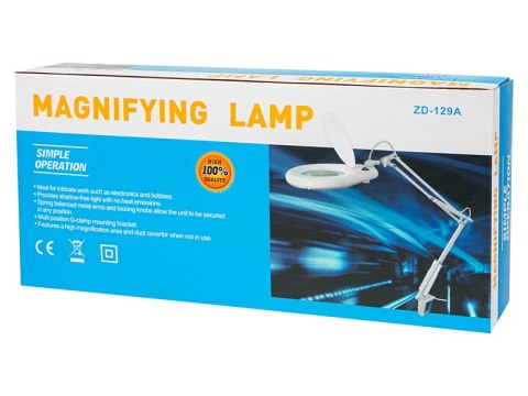 2107# Lampa powiększająca z lupą 15w zd129a led 2107# Lampa powiększająca z lupą 15w zd129a led