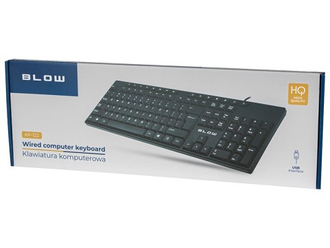 84-226# Klawiatura blow kp-122 usb czarna 84-226# Klawiatura blow kp-122 usb czarna