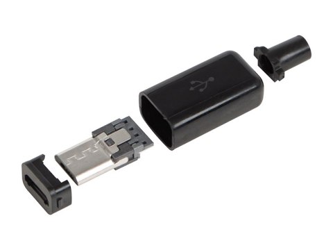 96-765# Wtyk micro usb typ b montowany na kabel 1szt 96-765# Wtyk micro usb typ b montowany na kabel 1szt