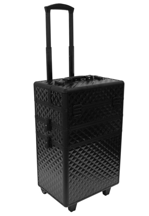 CA19A Kufer na kółkach 3w1 61x36x25 blac CA19A Kufer na kółkach 3w1 61x36x25 blac
