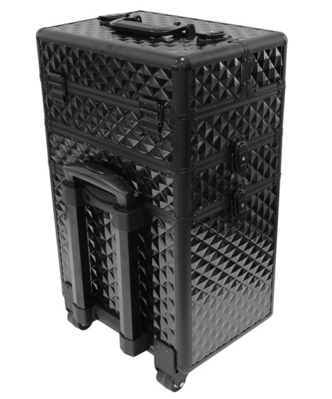 CA19A Kufer na kółkach 3w1 61x36x25 blac CA19A Kufer na kółkach 3w1 61x36x25 blac